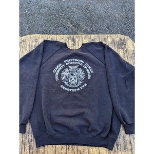 Vintage University College of Wales Hanes Made in USA Crewneck Sweatshirt Large